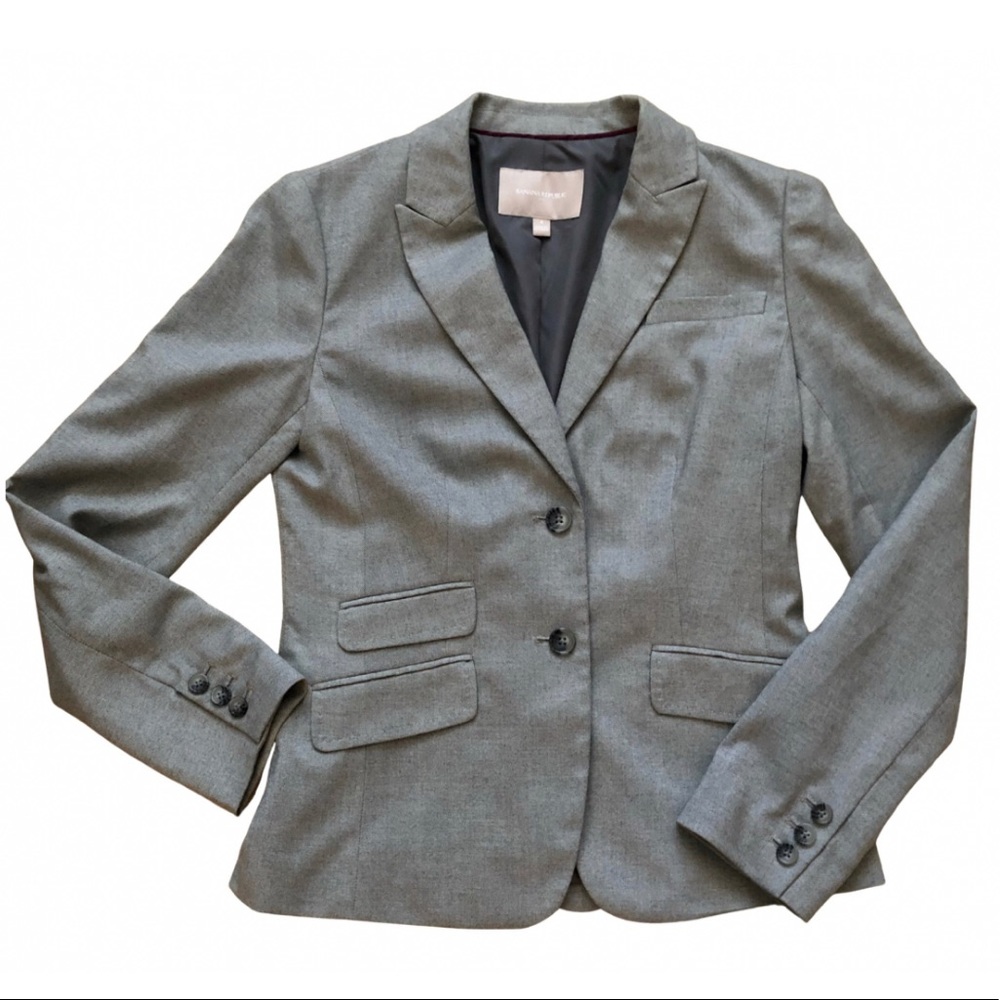 BANANA REPUBLIC Grey Blazer